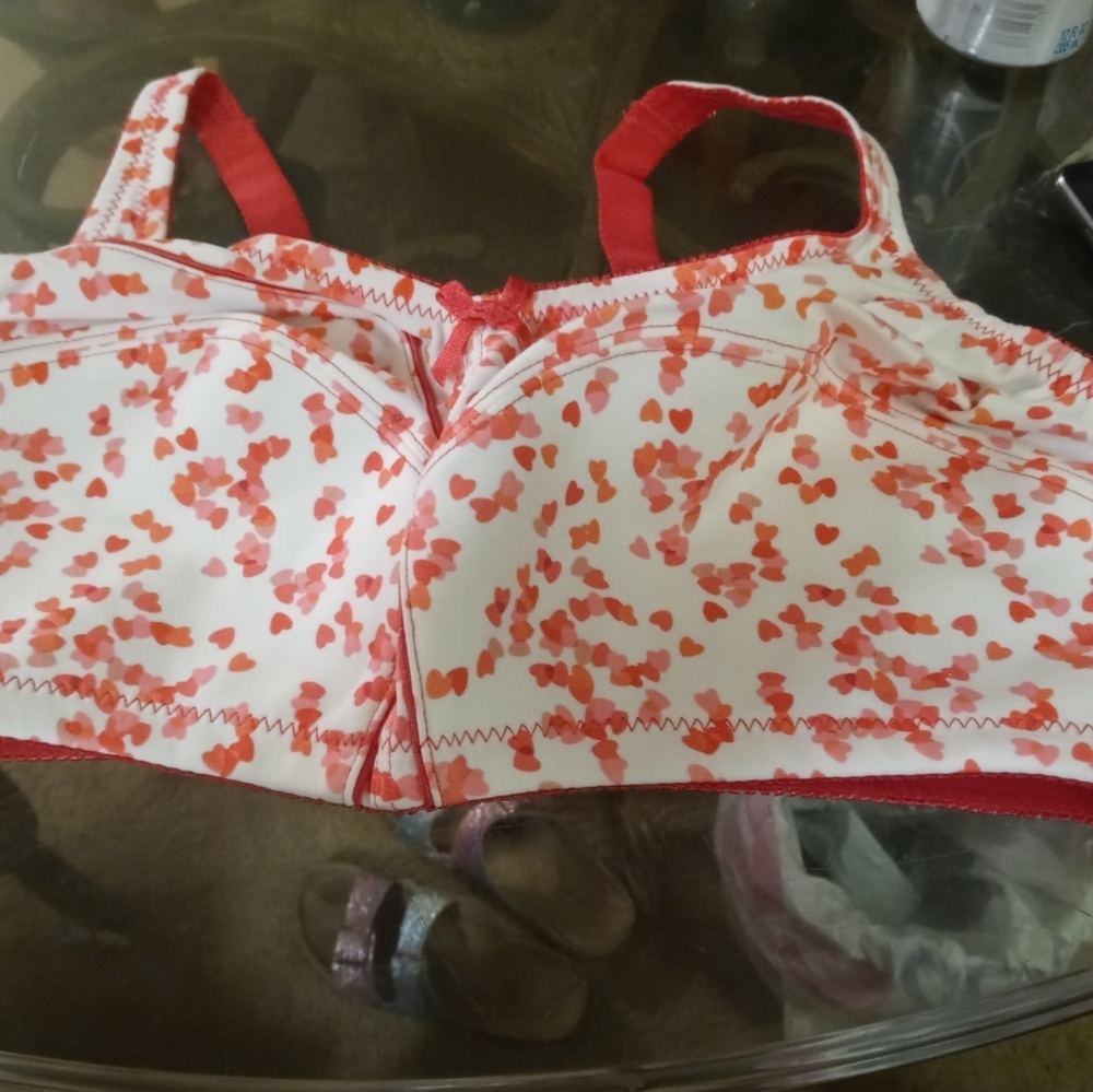 COMFORT choice pink white bra 38dd new